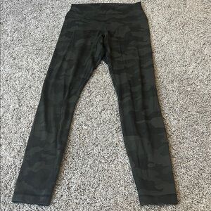 Lululemon Camouflage Leggings